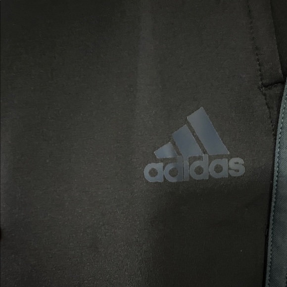 Adidas Navy Joggers with Stripes Medium - Picture 2 of 14